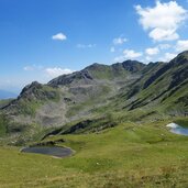 karnischer hoehenweg stoneman trail blick auf hollbrucker seen fr